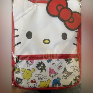 Hello Kitty Kids Lunch Box - Red, White, and Black